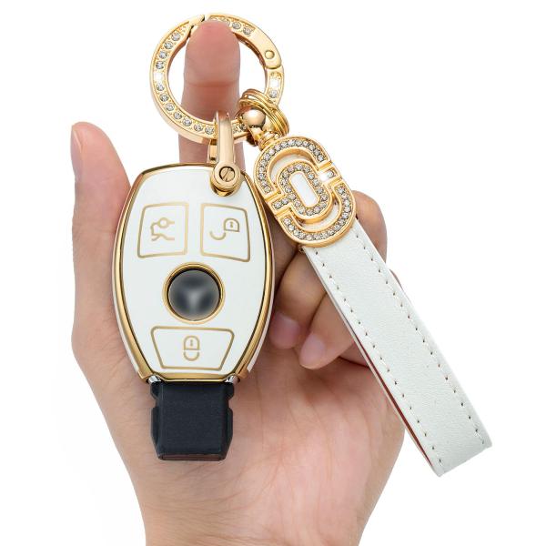 【並行輸入品】TPUキーフォブケースカバー メルセデスベンツ A B C E S G M R SL ...