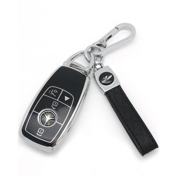 【並行輸入品】HAOYOUMEI Suitable For Mercedes Benz keys.A...