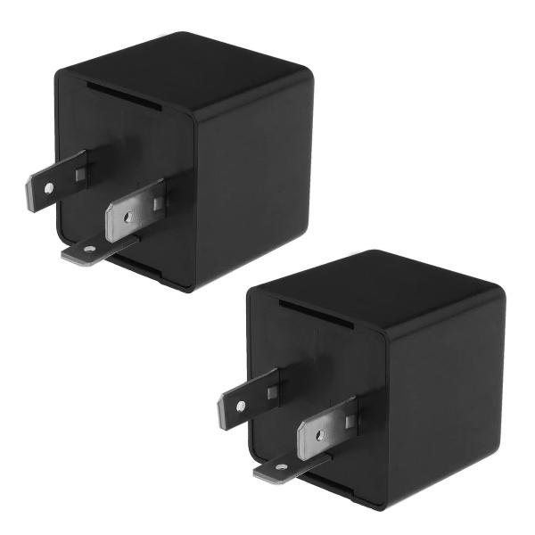 【並行輸入品】2個 3ピン フラッシャーリレー 111953227D DC12V 20A プラグイン...