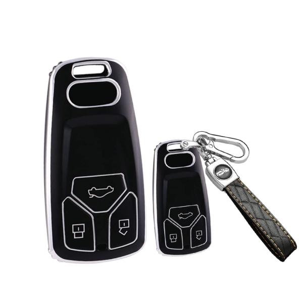 【並行輸入品】SANRILY Sliver Edge 3 Button Smart Key Fob ...