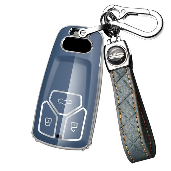 【並行輸入品】ontto Key Fob Cover Fit for Audi A4 Q7 Q5 T...