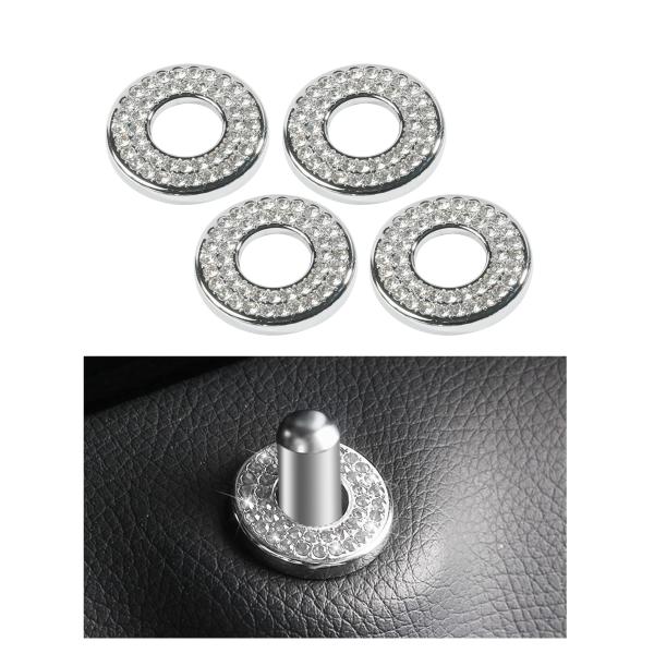 【並行輸入品】YAKEFLY (ヤケフライ) キラキラカーインナードアロックカバー ラインストーンイ...