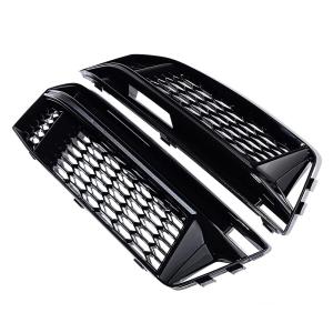 【並行輸入品】LeeMas Pair Front Bumper Fog Light Grill Cover Fog Lamp Bezel Ho