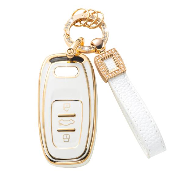【並行輸入品】CACARLIKE Audi Aキーフォブカバー CACARLIKE for Audi...