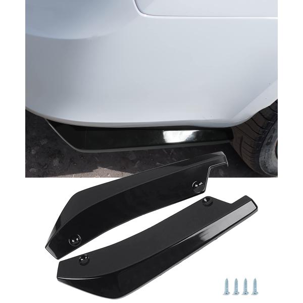 【並行輸入品】AOCISKA 2 Packs Rear Bumper Diffuser,Car Si...