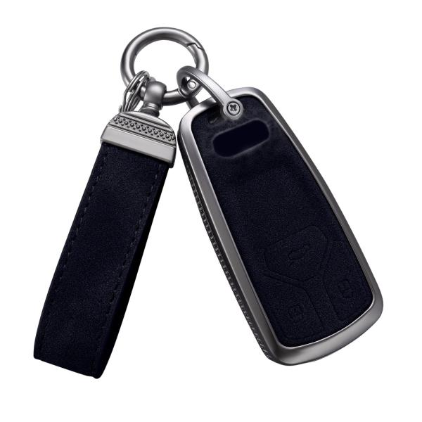 【並行輸入品】YO&amp;YOYEはAudiキーフォブカバーに対応。, モデル1 ブラック, model1...