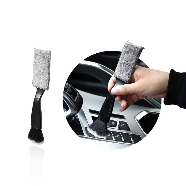 【並行輸入品】Ziciner ダブルヘッドブラシ カークリーン用 ソフトオートインテリア ダスター ...