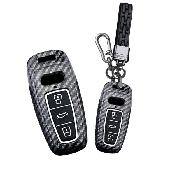 【並行輸入品】HIBEYO 3 Button ABS+TPU Key Fob Cover for A...