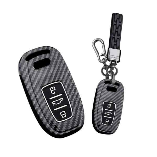 【並行輸入品】HIBEYO 3 Button ABS+TPU Key Fob Cover for A...