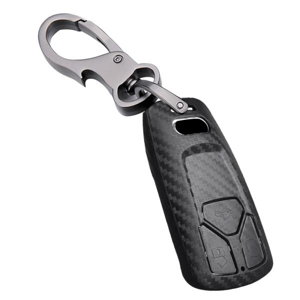 【並行輸入品】ontto Carbon Pattern Key Fob Holder Case Ma...