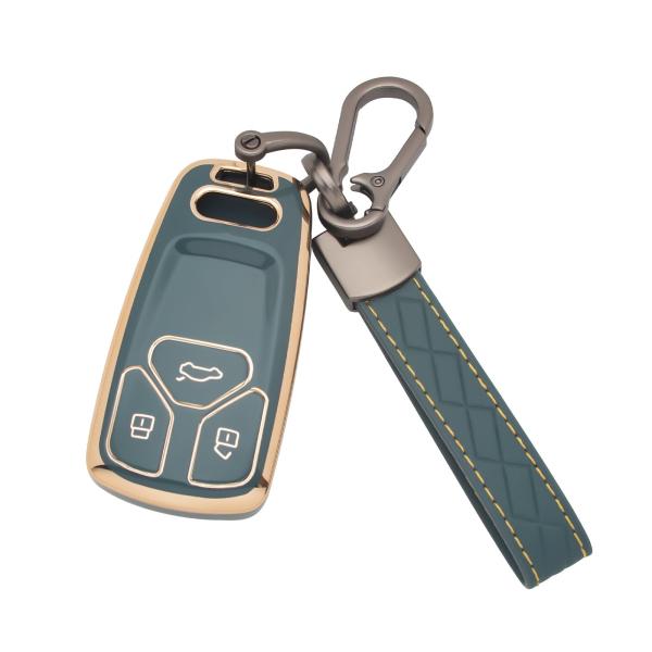 【並行輸入品】Xotic Tech 2個 グレー ソフト TPU 3ボタン フルプロテクション スマ...