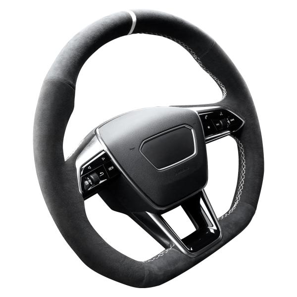 【並行輸入品】Alfanxi ハンドステッチ アルカンターラ ハンドルカバー アウディ R8 TT ...