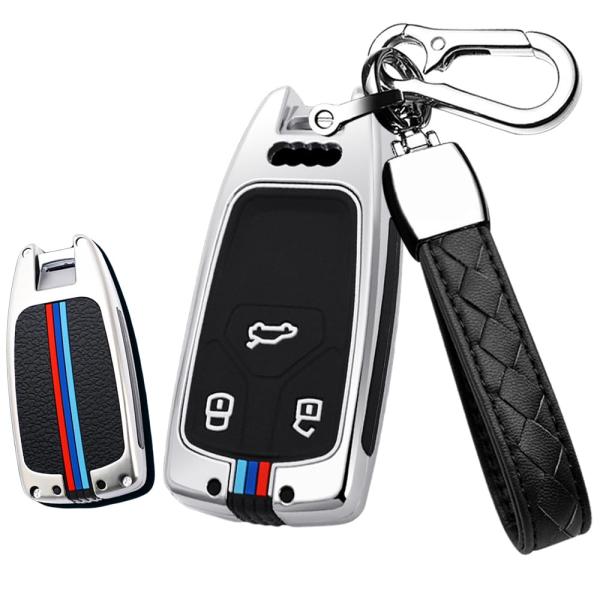 【並行輸入品】HIBEYO 3 Button Key Fob Cover for Audi A4 S...
