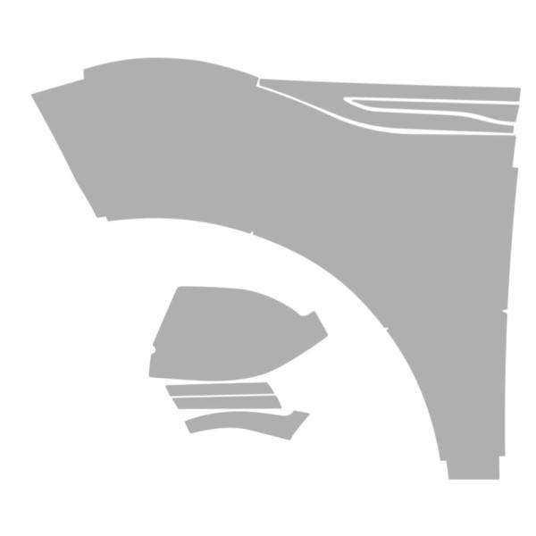 【並行輸入品】Vicrez Paint Protection PPF Pre Cut Fenders...