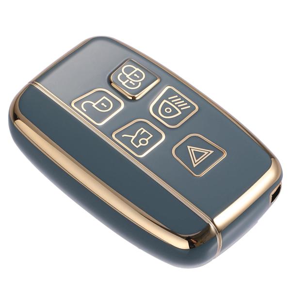 【並行輸入品】Unifizz 車用 5ボタン TPU スマートキーレスエントリーリモートコントロール...