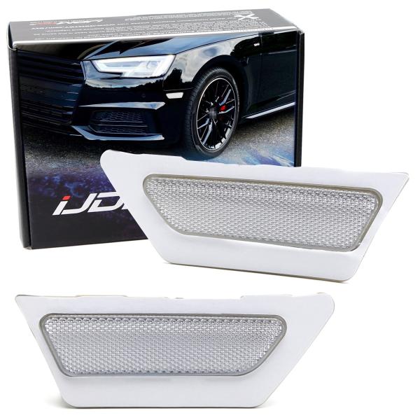 【並行輸入品】iJDMTOY Euro Clear Reflective Lens Front Bu...