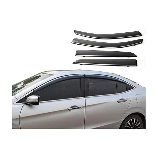 【並行輸入品】車用サイドバイザー,に適合する ボルボ S60 2020 2022 車ウィンドディフレ...