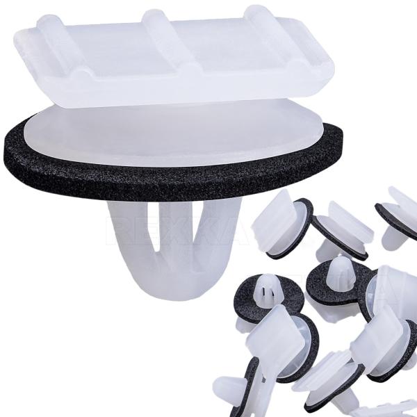 【並行輸入品】 Rexka 15pcs Fender Flare Body Side Roof Ga...