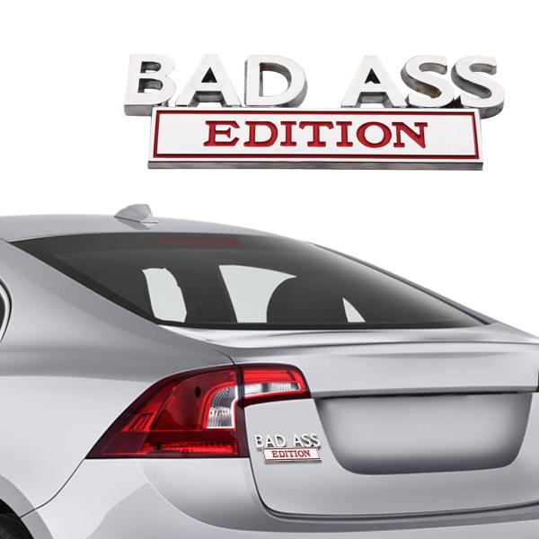 【並行輸入品】Sodcay 1 PC Car Bad Ass Edition Badge, 3.9"...