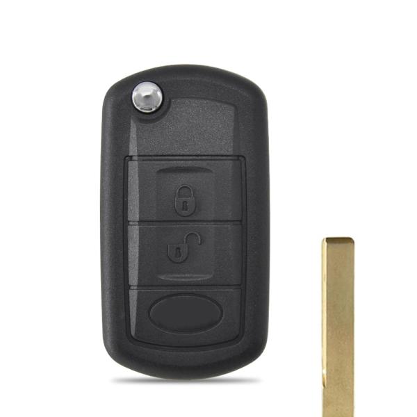 【並行輸入品】車のキーシェルランドローバーレンジローバー LR3 ディスカバリー、3 ボタン車リモー...