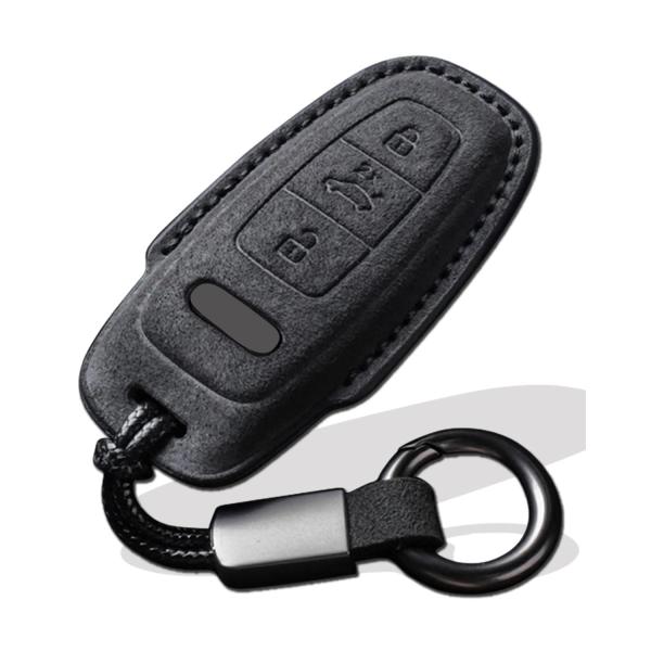 【並行輸入品】Xmzaimy Audi用キーフォブカバー キーチェーン付き Audi A3 A6 A...