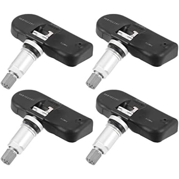 【並行輸入品】TPMS センサー グラムされたタイヤ空気圧モニタリングシステムセンサー, 4 個 9...