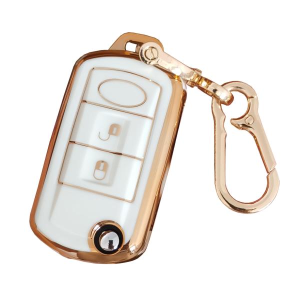 【並行輸入品】QIXIUBIA ランドローバーキーフォブカバー キーレスリモートスマートキーシェル ...