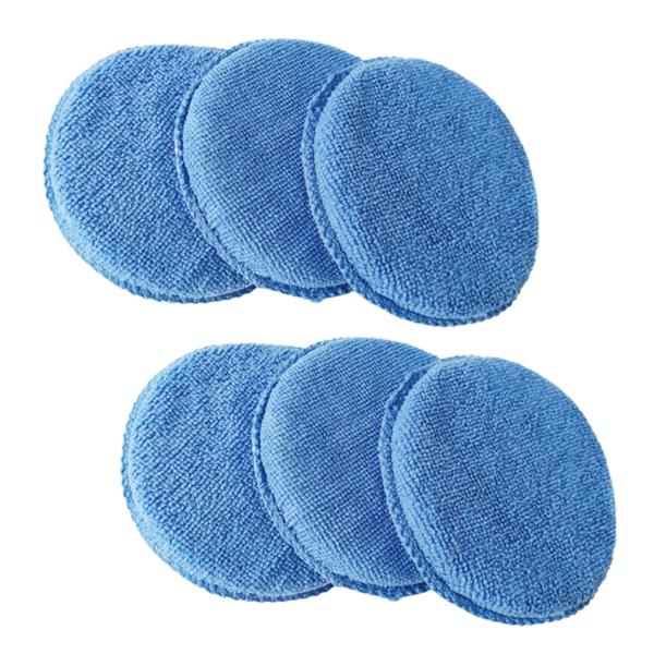 【並行輸入品】GLSOWEE 車用マイクロファイバーワックス塗布パッド 自動バフ&amp;ディテールワックス...