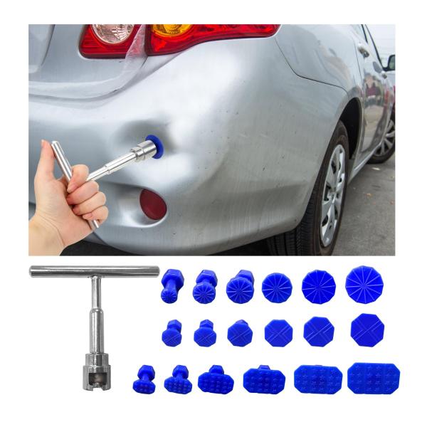 【並行輸入品】Suvnie 18個 カーデントプーラーキット ペイントフリー ボディデントリムーバー...