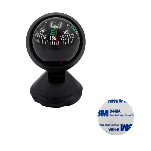 【並行輸入品】Suvnie Car Compass, Dash Mount Automotive C...