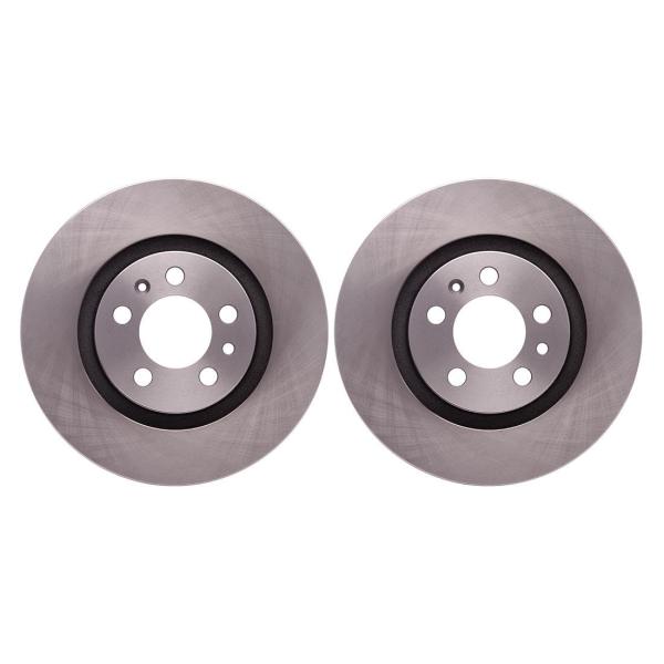 【並行輸入品】AUTO DN Set of 2 Rear Disc Brake Rotor For ...