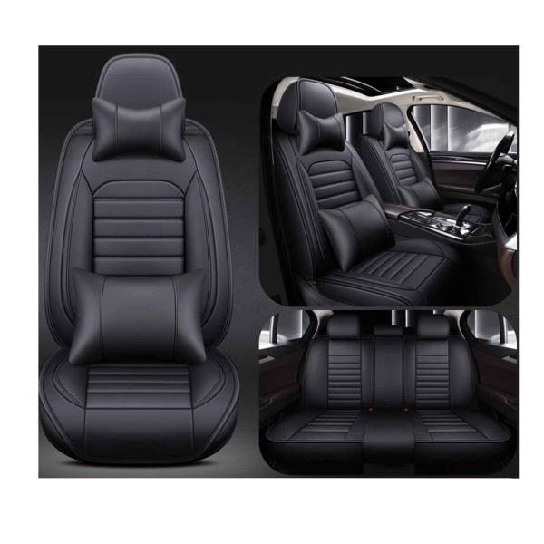 【並行輸入品】Car Seat Cover Waterproof Full Set Leather,...