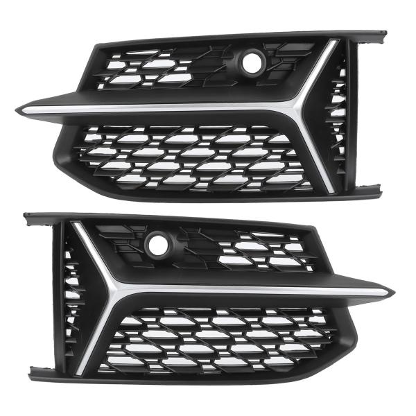 【並行輸入品】2x Car Front Bumper Fog Light Lamp Grille G...