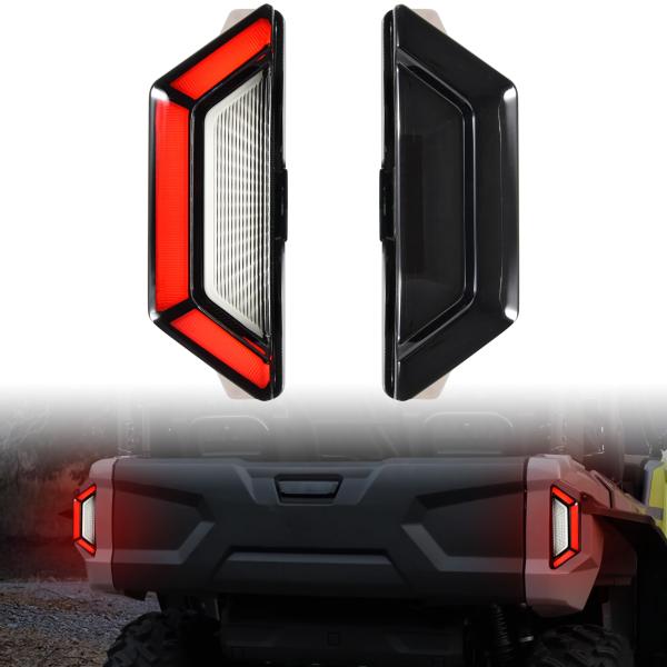 【並行輸入品】SAUTVS テールライトアセンブリ ヤマハ RMAX 1000用、LED スモークブ...