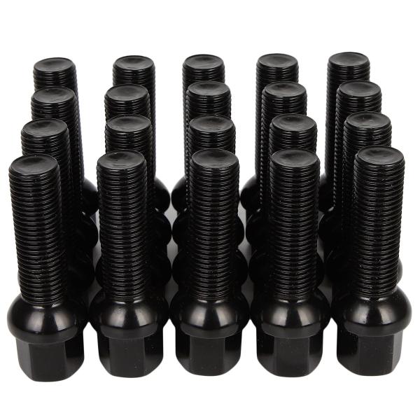 【並行輸入品】QUALINSIST Set of 20 Wheel Bolts 14x1.5 Sha...