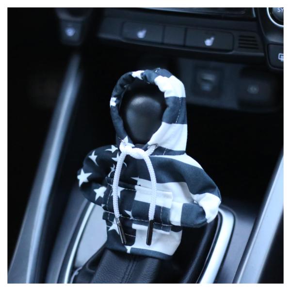 【並行輸入品】Car Gear Shift Cover with US Flag Design,Fa...