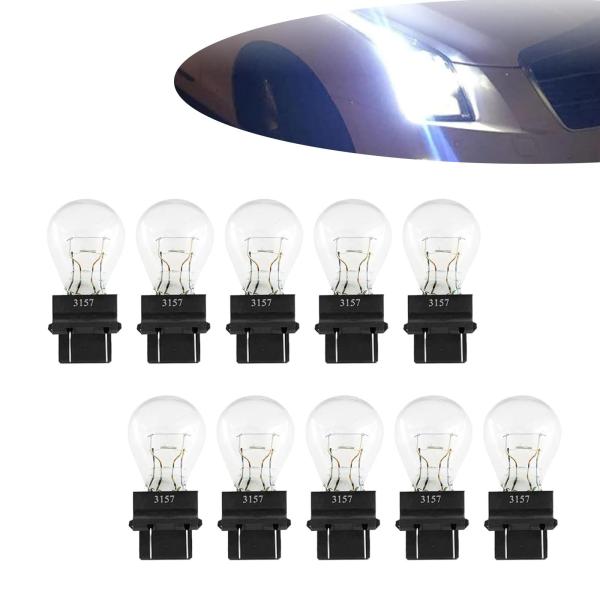 【並行輸入品】yvshy Pack of 10 Car Brake Light Bulb, 3157...