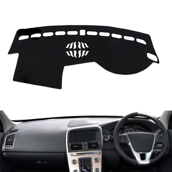 【並行輸入品】ボルボ XC60 2009 2017 RHD、車のダッシュボードカバー、車用ダッシュボ...