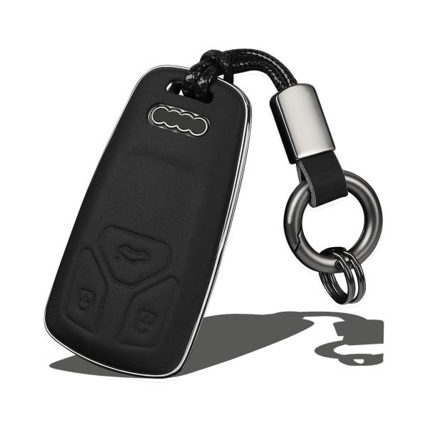 【並行輸入品】Xmzaimy for Audi キーフォブカバー ブラック XMZAIMY Car ...