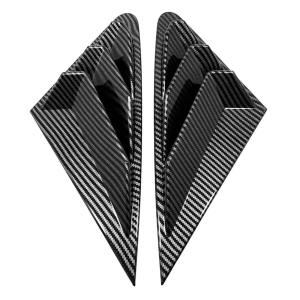 【並行輸入品】Car Rear Window Louver Car Texture Side Window Louver Shutter Co