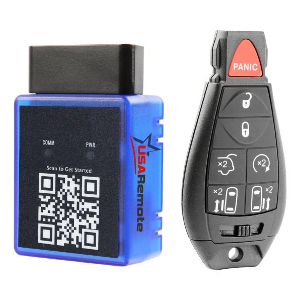 【並行輸入品】USARemote OBD キーフォブ セルフプログラマー 7ボタン Fobikカーリ...