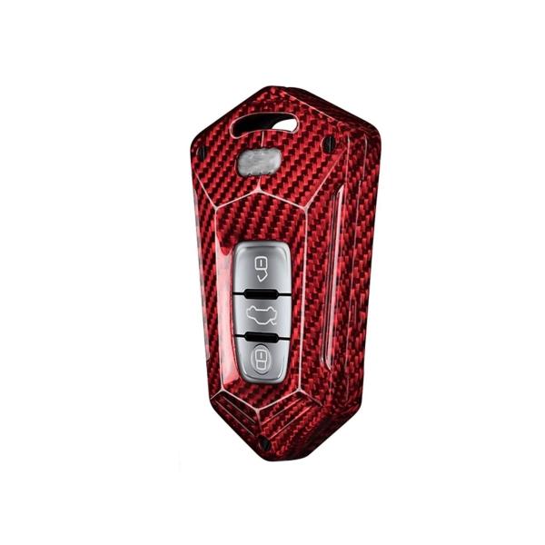 【並行輸入品】WSSDGHOK Carbon Fiber Remote Smart Key Fob ...