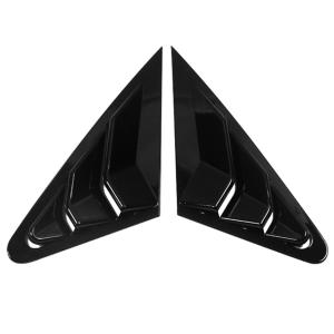 【並行輸入品】SaDity 2PCS Car Rear Window Shutter Cover Trim Compatible for Au