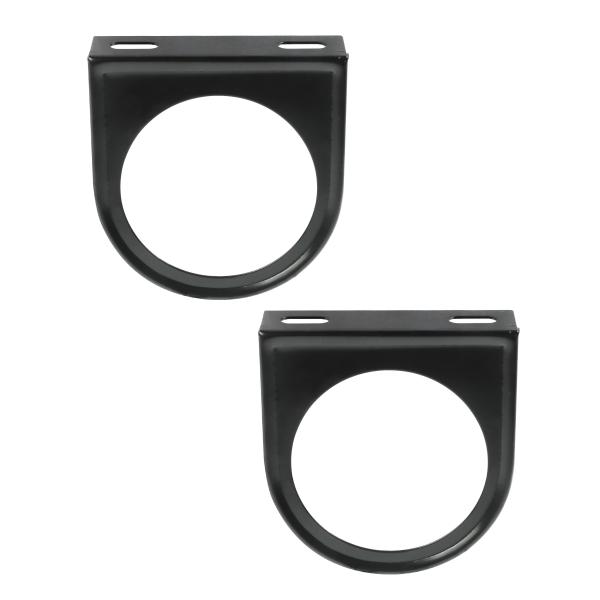 【並行輸入品】bylikeho ゲージポッドマウント2ピース、ブラックゲージマウント、カーアクセサリ...