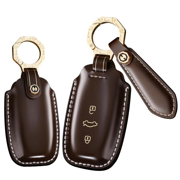 【並行輸入品】HIBEYO Fit for Audi Key Fob Cover Compatibl...