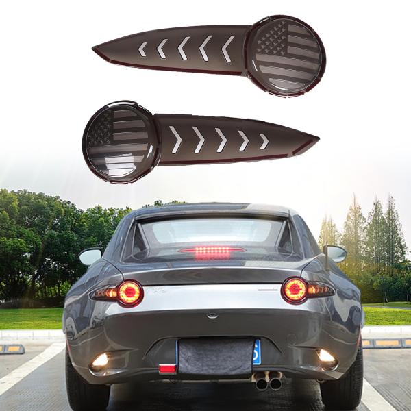 【並行輸入品】 Smoked Full Tail Light Cover Taillight She...
