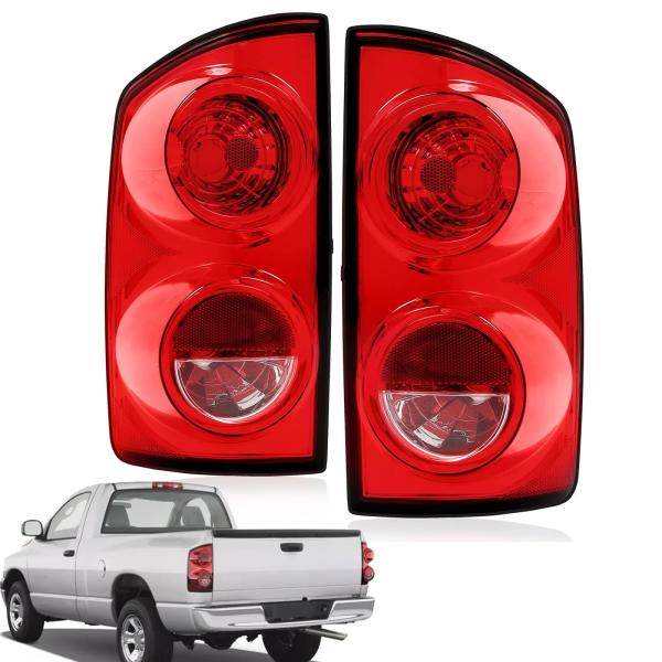 【並行輸入品】 Tail Lights Assembly Fits Dodge Ram 1500 2...
