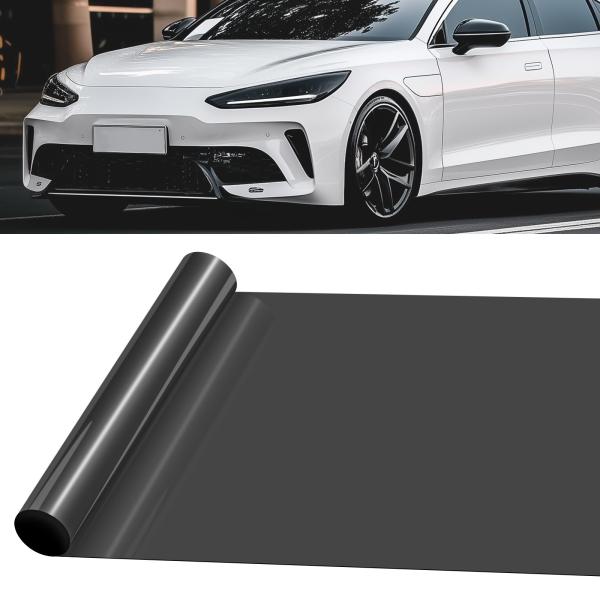 【並行輸入品】 YnGia Tail Light Tint 12" X 6.5ft Self Adh...