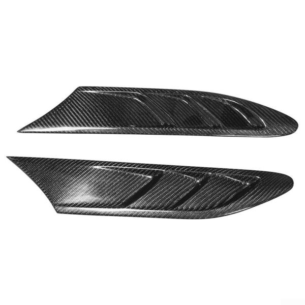 【並行輸入品】 Carbon Fiber Look Fender Fin Vent For Toyo...