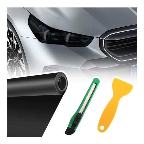 【並行輸入品】 EWOJUYE 12×47" Car Headlight Tint Film,Sel...